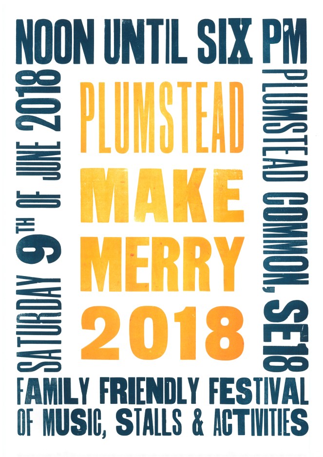 RICHARD MCDONALD DESIGN Plumstead Make Merry 2018 Colour